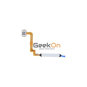 Σένσορας Δαχτυλικού Αποτυπώματος / Fingerprint Sensor Flex Cable Για Xiaomi Redmi 10 / 10 Prime / 10 2022 Silver