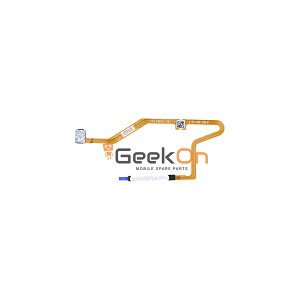 Σένσορας Δαχτυλικού Αποτυπώματος / Fingerprint Sensor Flex Cable Για Xiaomi Redmi Note 12 Pro 5G / Note 12 Pro Plus 5G White