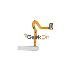 Καλωδιοταινία On/Off Και Δαχτυλικoύ Αποτυπώματος / Fingerprint On/Off Flex για Samsung Galaxy Z Flip3 5G F711 White