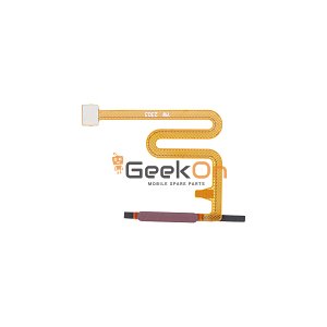 Καλωδιοταινία Δαχτυλικού Αποτυπώματος / Fingerprint Sensor Flex για Samsung Galaxy A14 4G A145R / A145P EU / Middle East Dark Red