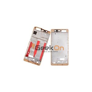 Μεσαίο Πλαίσιο Οθόνης LCD Middle Frame για Huawei P9 Χρυσό