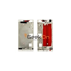 Μεσαίο Πλαίσιο Οθόνης LCD Middle Frame για Huawei P8 Λευκό