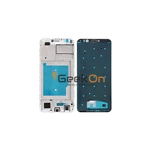Μεσαίο Πλαίσιο Οθόνης LCD Middle Frame για Huawei Y7 Prime 2018 / Y7 2018 Λευκό
