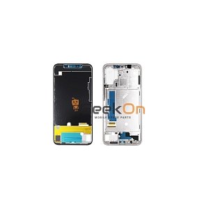 Μεσαίο Πλαίσιο Οθόνης LCD Middle Frame για Xiaomi Mi 8 Λευκό