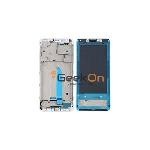 Μεσαίο Πλαίσιο Οθόνης LCD Middle Frame για Xiaomi Redmi 6 / 6A Λευκό