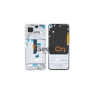 Μεσαίο Πλαίσιο / Middle Frame για Xiaomi Mi 10T 5G Ασημένιο