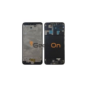 Μεσαίο Πλαίσιο / Middle Frame για Samsung Galaxy A20 A205 Μαύρο