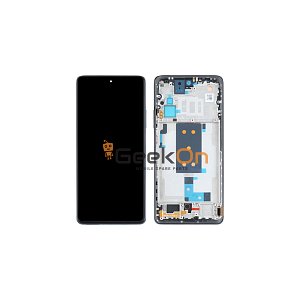 OLED Συμβατή Οθόνη LCD και Μηχανισμός Αφής με Πλαίσιο για Xiaomi 11T / 11T Pro Μαύρο