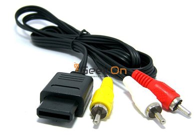 Καλώδιο Video RCA για Nintendo Gamecube &amp; NES