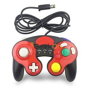 Gamecube Controller Μαύρο-Κόκκινο