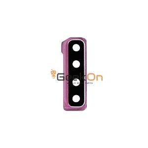 Τζαμάκι Κάμερας / Camera Glass Cover με πλαίσιο για Samsung Galaxy A9 2018 / A920 Μώβ