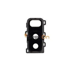 Τζαμάκι Κάμερας / Camera Glass Cover με πλαίσιο για Samsung A6 Plus 2018 A605 Μαύρο