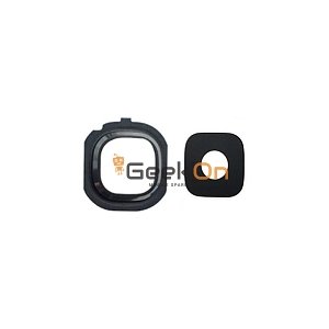 Τζαμάκι Κάμερας / Camera Glass Cover με πλαίσιο για Samsung Galaxy J5 2016 / J510 Μαύρο