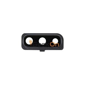 Τζαμάκι Κάμερας / Camera Glass Cover με πλαίσιο για Samsung Galaxy A50 A505 Μαύρο