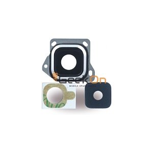 Τζαμάκι Κάμερας / Camera Glass Cover με πλαίσιο για Samsung Galaxy A3 2015 A300 Μαύρο