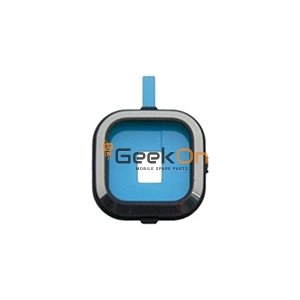 Τζαμάκι Κάμερας / Camera Glass Cover με πλαίσιο για Samsung Galaxy A5 2015 A500 Λευκό