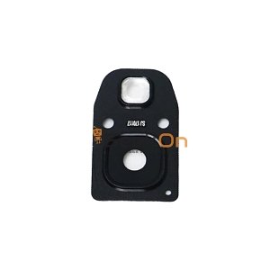Τζαμάκι Κάμερας / Camera Glass Cover με πλαίσιο για Samsung Galaxy A3 2017 A320 Μαύρο
