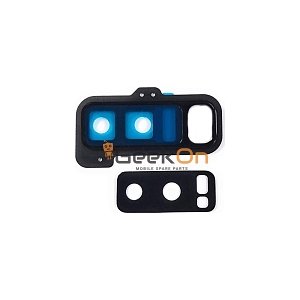 Τζαμάκι Κάμερας / Camera Glass Cover με πλαίσιο για Samsung Galaxy Note 8 N950 Μαύρο