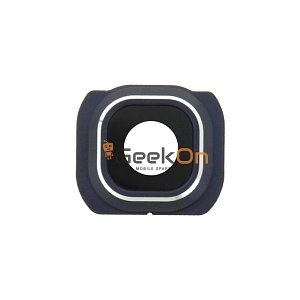 Τζαμάκι Κάμερας / Camera Glass Cover με πλαίσιο για Samsung Galaxy S6 Edge G925 Μπλέ