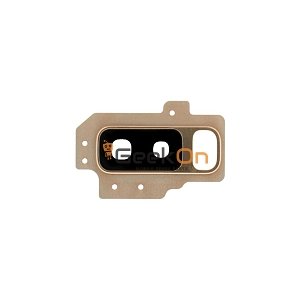 Τζαμάκι Κάμερας / Camera Glass Cover με πλαίσιο για Samsung Galaxy S9 Plus G965 Χρυσό
