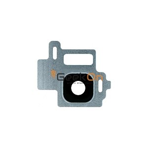 Τζαμάκι Κάμερας / Camera Glass Cover με πλαίσιο για Samsung Galaxy S8 G950 Ασημένιο