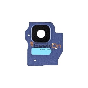 Τζαμάκι Κάμερας / Camera Glass Cover με πλαίσιο για Samsung Galaxy S8 Plus G955 Μπλέ