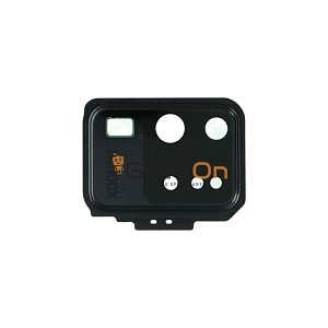 Τζαμάκι Κάμερας / Camera Glass Cover με πλαίσιο για Samsung Galaxy S20 Ultra  G988 Cosmic Black