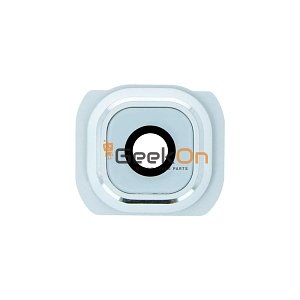 Τζαμάκι Κάμερας / Camera Glass Cover με πλαίσιο για Samsung Galaxy S6 G920 Λευκό