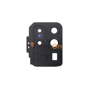 Τζαμάκι Κάμερας / Camera Glass Cover με πλαίσιο για Samsung Galaxy S20 Ultra G988 Cloud White