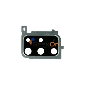 Τζαμάκι Κάμερας / Camera Glass Cover με πλαίσιο για Samsung Galaxy S20 Plus G985 G986 Cloud White