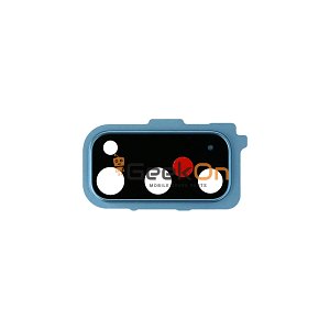 Τζαμάκι Κάμερας / Camera Glass Cover με πλαίσιο για Samsung Galaxy S20 G980 G981 Cloud Blue