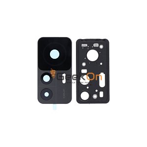 Τζαμάκι Κάμερας / Camera Glass Cover με πλαίσιο για Xiaomi 12T 22071212AG Black