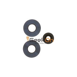 Τζαμάκι Κάμερας / Back Camera Lens Για Realme C35 RMX3511 Black (3pcs)