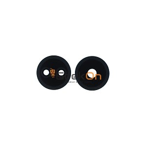 Τζαμάκι Κάμερας / Back Camera Lens Για Xiaomi Redmi 13C Black (2pcs)