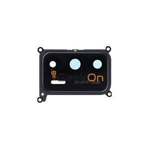 Τζαμάκι Κάμερας με Πλαίσιο / Back Camera Lens with Bezel για Realme GT 5G Black