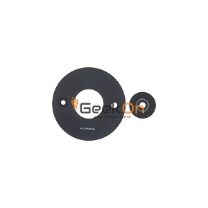 Τζαμάκι Κάμερας / Back Camera Lens για Xiaomi Redmi A3 Black (SET 2pcs)