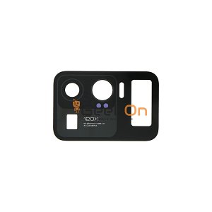 Τζαμάκι Κάμερας με Πλαίσιο / Camera Glass with Frame για Xiaomi Mi 11 Ultra Black