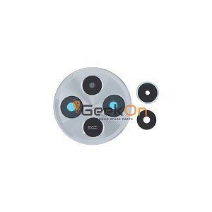 Τζαμάκι Κάμερας με Πλαίσιο / Camera Glass with Frame για Xiaomi Redmi 14C Indigo Blue