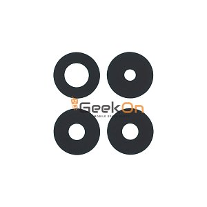 Τζαμάκι Κάμερας / Camera Glass για Xiaomi Poco X7 Black (SET 4pcs)