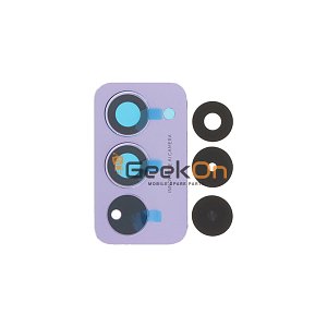 Τζαμάκι Κάμερας με Πλαίσιο / Back Camera Lens with Bezel για Xiaomi Redmi 15 4G Purple