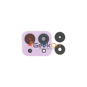 Τζαμάκι Κάμερας με Πλαίσιο / Back Camera Lens with Bezel για Xiaomi Redmi 15C 5G Twilight Purple