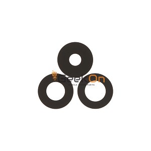 Τζαμάκι Κάμερας / Camera Glass Για Samsung Galaxy A57 5G A576 / A37 5G A376 Black (Set 3pcs)