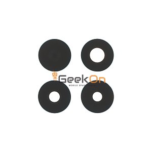 Τζαμάκι Κάμερας / Camera Glass Για Xiaomi Poco M8 5G Black (Set 4pcs)