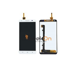 Οθόνη LCD με Μηχανισμό Αφής για Huawei G750-T01 Honor 3X/Ascend G750 Λευκό