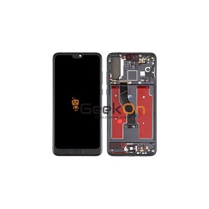 LCD Οθόνη TFT και Μηχανισμός Αφής ΜΕ ΠΛΑΙΣΙΟ για Huawei P20 Pro Black