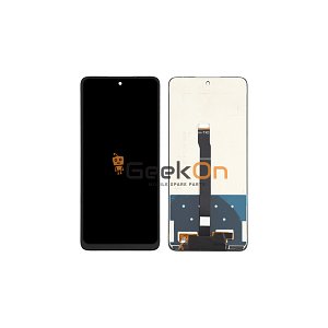 Οθόνη LCD με Μηχανισμό Αφής για Huawei P Smart 2021 / X10 Lite Μαύρο