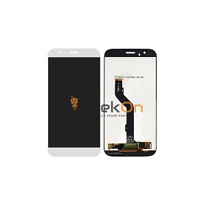 Οθόνη με Μηχανισμό Αφής / LCD with Touch Screen για Huawei Ascend G8 Λευκό