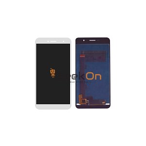 Οθόνη με Μηχανισμό Αφής / LCD with Touch Screen για Huawei Y6 Pro Λευκό