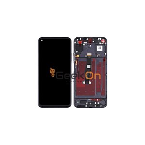 Οθόνη LCD και Μηχανισμός Αφής με Πλαίσιο για Huawei Honor 20 / Nova 5T YAL-L21 Μαύρο