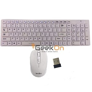 Ασύρματο Πληκτρολόγιο &amp; Ποντίκι Combo FC-8088